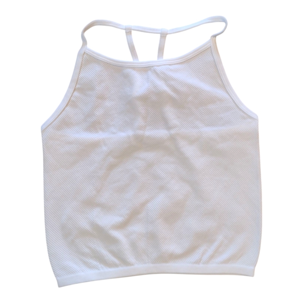 Mono B Ribbed Crop Cami Top S/M/L